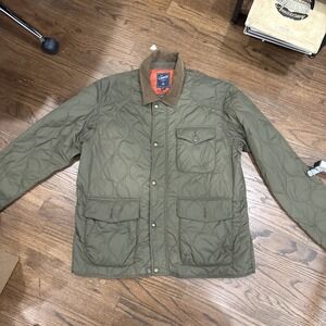 Grayers Clothiers, Quilted Puff Jacket, XL, Hunter Green,